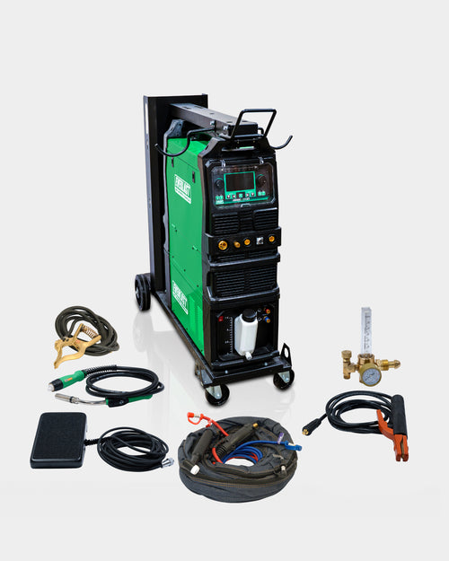 Soldadora multiprocesos Everlast Lightning MTS 275 Pulse con paquete TIG