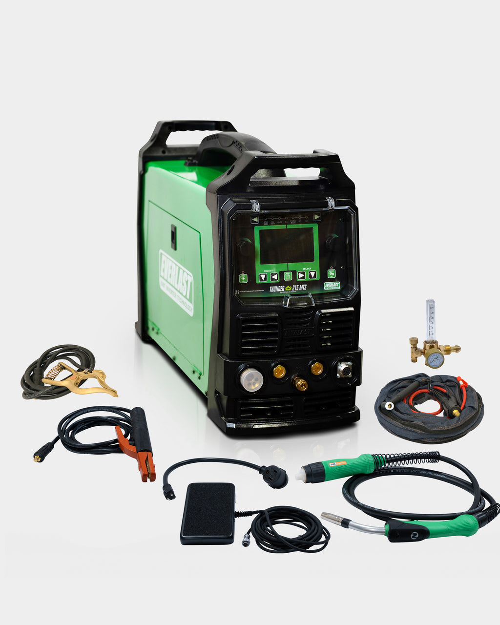 Soldadora multiprocesos Everlast Thunder 215 con paquete TIG